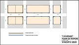 Plan d'implantation des façades