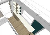 Projet - Mange debout et rangement 