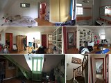 Avant travaux. Chambres, salles de bains, salon et escalier